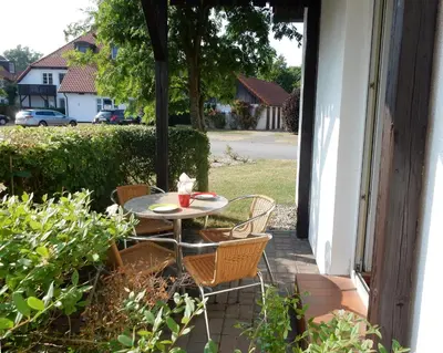Ein Garten an der Unterkunft Resi P2