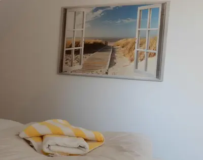 Ein Bett oder Betten in einem Zimmer der Unterkunft Resi A6