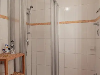 Ein Badezimmer in der Unterkunft Gästehaus Whg 11