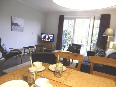 TV/Unterhaltungsangebot in der Unterkunft Gästehaus Whg 1