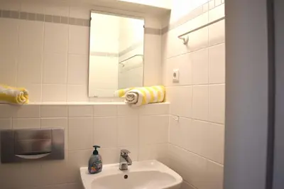 Ein Badezimmer in der Unterkunft Resi F8