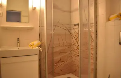Ein Badezimmer in der Unterkunft Resi I5