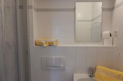 Ein Badezimmer in der Unterkunft Resi K5