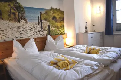 Ein Bett oder Betten in einem Zimmer der Unterkunft Resi M4