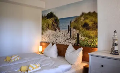 Ein Bett oder Betten in einem Zimmer der Unterkunft Resi M4