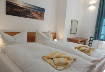 Ein Bett oder Betten in einem Zimmer der Unterkunft Resi A1