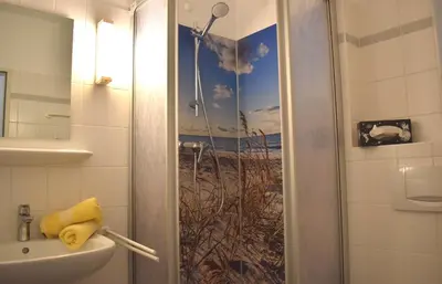 Ein Badezimmer in der Unterkunft Resi A4