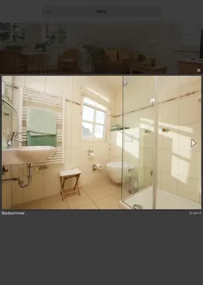 Ein Badezimmer in der Unterkunft Schimmels Pension