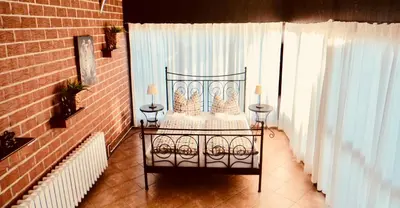 Ein Bett oder Betten in einem Zimmer der Unterkunft Landhaus Schlunt