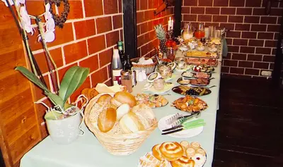 Essen in der Pension oder in der Nähe