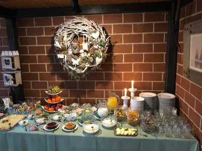 Essen in der Pension oder in der Nähe