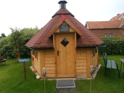 Ein Garten an der Unterkunft Büdnerei 51
