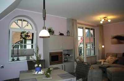Küche/Küchenzeile in der Unterkunft Zingst