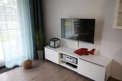 TV/Unterhaltungsangebot in der Unterkunft Dock 31