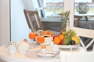 Essen in der Ferienwohnung oder in der Nähe