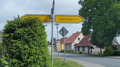 Grundriss der Unterkunft Fewo beim Saalerbodden