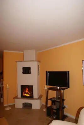 TV/Unterhaltungsangebot in der Unterkunft Ferienhaus Fischlandperle