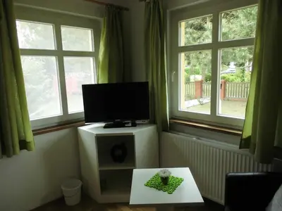 TV/Unterhaltungsangebot in der Unterkunft Eiscafe&Pension Schumann