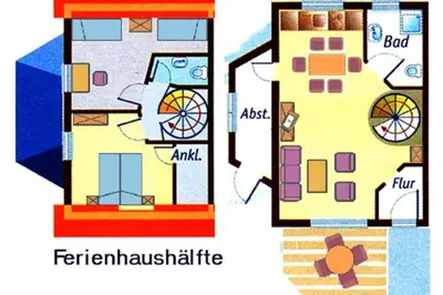Grundriss der Unterkunft Am Deich 41