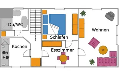Grundriss der Unterkunft Sievert, Dietmar