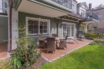 Ein Garten an der Unterkunft Les Belles, Haus Davide, FW Exclusive, Whg 7