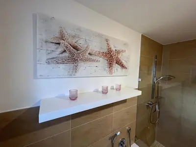 Ein Badezimmer in der Unterkunft Villa Carpe Diem,Whg 1
