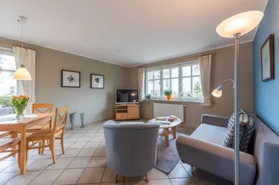 TV/Unterhaltungsangebot in der Unterkunft Ferienhaus Lütten Kulli - 1