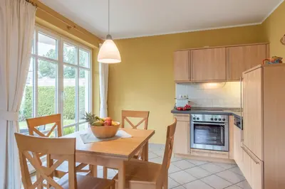 Küche/Küchenzeile in der Unterkunft Ferienhaus Lütten Kulli - 1