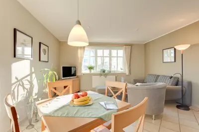 TV/Unterhaltungsangebot in der Unterkunft Ferienhaus Lütten Kulli - 1