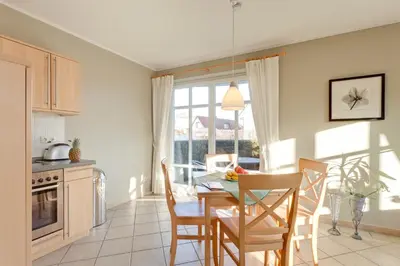 Küche/Küchenzeile in der Unterkunft Ferienhaus Lütten Kulli - 1