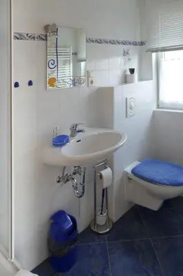 Ein Badezimmer in der Unterkunft Linda