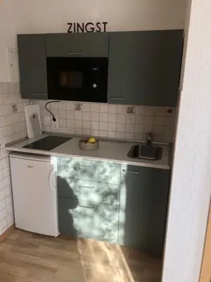Küche/Küchenzeile in der Unterkunft Linda