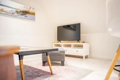 TV/Unterhaltungsangebot in der Unterkunft Kapitänshaus - Boje