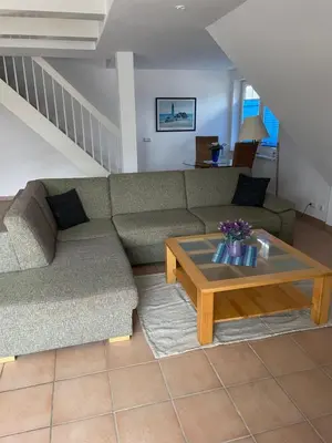 Ein Sitzbereich in der Unterkunft Appartement 