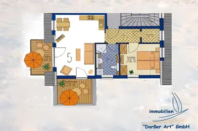 Grundriss der Unterkunft Villa Arielle, FW 5