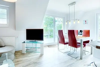 TV/Unterhaltungsangebot in der Unterkunft Villa Arielle, FW 8