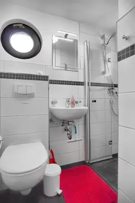 Ein Badezimmer in der Unterkunft Barth, Dieter