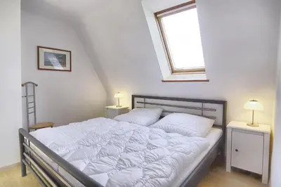 Ein Bett oder Betten in einem Zimmer der Unterkunft Haus Havelland