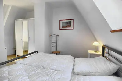 Ein Bett oder Betten in einem Zimmer der Unterkunft Haus Havelland