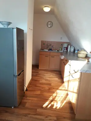 Küche/Küchenzeile in der Unterkunft Lange Str. 15 - Ferienwohnung