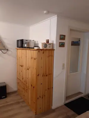 Küche/Küchenzeile in der Unterkunft Lange Str. 15 - Ferienwohnung