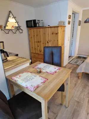 Küche/Küchenzeile in der Unterkunft Lange Str. 15 - Ferienwohnung