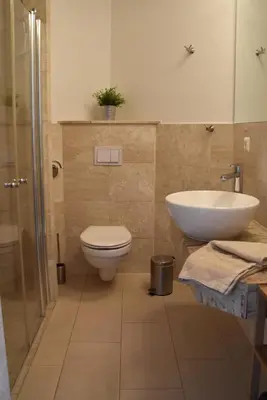Ein Badezimmer in der Unterkunft Julia