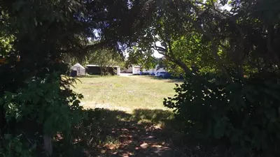 Ein Garten an der Unterkunft Ferienhäuschen