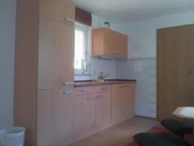 Küche/Küchenzeile in der Unterkunft FeWo1