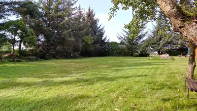 Ein Garten an der Unterkunft FeWo1