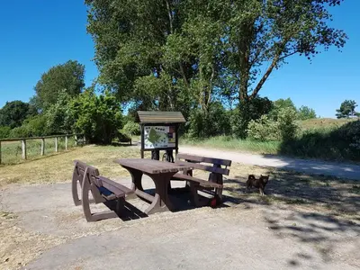 Naturlandschaft in der Nähe der Ferienwohnung
