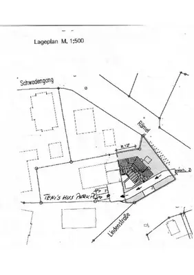 Grundriss der Unterkunft Teni`s hus