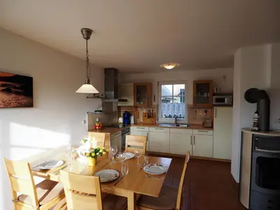 Küche/Küchenzeile in der Unterkunft Teni`s hus