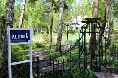 Ein Garten an der Unterkunft Dünenoase App 39